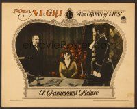 7s337 CROWN OF LIES LC '26 Pola Negri goes from servant girl to Queen of a mythical country!