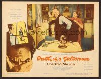 7s351 DEATH OF A SALESMAN LC '52 Fredric March as Willy Loman, from Arthur Miller's play!