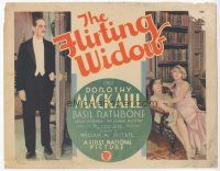 7s060 FLIRTING WIDOW TC '30 Dorothy MacKail pretends to be married so her younger sister can!
