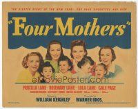 7s063 FOUR MOTHERS TC '41 Priscilla, Rosemary & Lola Lane plus Gale Page with babies!