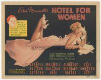 7s084 HOTEL FOR WOMEN style B TC '39 incredible sexy full-length pin-up art by George Petty!