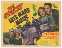 7s101 LET'S MAKE MUSIC TC '40 Bob Crosby & His Orchestra, Jean Rogers