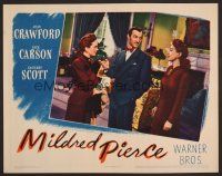 7s496 MILDRED PIERCE LC '45 Joan Crawford watches Zachary Scott romance her daughter!