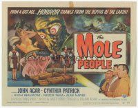 7s115 MOLE PEOPLE TC '56 from a lost age, horror crawls from the depths of the Earth!
