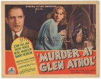 7s120 MURDER AT GLEN ATHOL TC '36 pretty Irene Ware stealing jewels by dead body reflection!