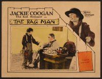7s557 RAG MAN LC '25 Jackie Coogan looks stern & points his finger at guy sitting in chair!