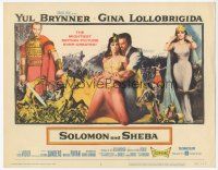 7s163 SOLOMON & SHEBA TC '59 Yul Brynner with hair & super sexy Gina Lollobrigida!
