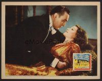 7s634 TALES OF MANHATTAN LC '42 best romantic close up of Rita Hayworth & Charles Boyer!