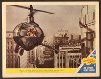 7s668 UP GOES MAISIE LC #2 '46 wacky sky high Ann Sothern in helicopter going to Hollywood Bowl!