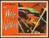 7s009 WAR OF THE WORLDS Fantasy #9 LC '90s incredible image of space ship attacking city!