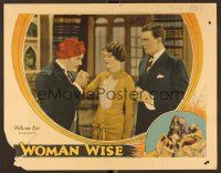 7s689 WOMAN WISE LC '28 young Walter Pidgeon watches Arab guy kiss June Coller's hand!