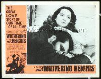 7s215 WUTHERING HEIGHTS LC #5 R63 best close up of Laurence Olivier consoled by Merle Oberon!