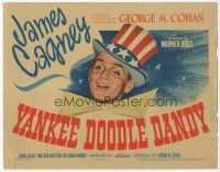 7s201 YANKEE DOODLE DANDY TC '42 James Cagney classic patriotic biography of George M. Cohan!