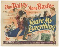 7s204 YOU'RE MY EVERYTHING TC '49 full-length dancing Dan Dailey and Anne Baxter!