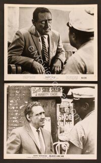 7t923 BLACK LIKE ME 2 8x10 stills '64 James Whitmore knows what it feels like to be black!