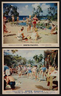 7t135 SOUTH PACIFIC 2 English FOH LCs '58 & R60s Mitzi Gaynor, Rodgers & Hammerstein musical!