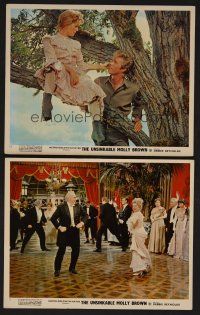 7t138 UNSINKABLE MOLLY BROWN 2 English FOH LCs '64 Debbie Reynolds, Harve Presnell, musical!