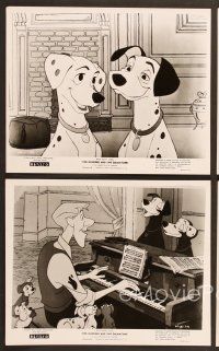 7t666 ONE HUNDRED & ONE DALMATIANS 7 8x10 stills R69 most classic Walt Disney canine family cartoon