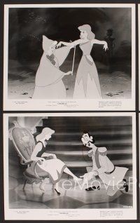 7t344 CINDERELLA 14 8x10 stills R65 Walt Disney classic romantic musical fantasy cartoon!
