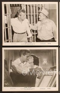 7t414 DAMN CITIZEN 12 8x10 stills '58 Keith Andes smashed the rottenest vice-machine in the U.S.!