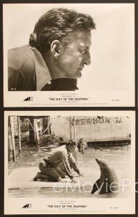7t684 DAY OF THE DOLPHIN 6 8x10 stills '73 George C. Scott, directed by Mike Nichols!