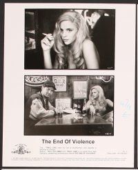 7t687 END OF VIOLENCE 6 8x10 stills '97 Wim Wenders, Traci Lind, Andie MacDowell!