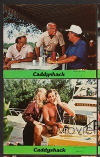 7t241 CADDYSHACK 5 8x10 mini LC '80 Chevy Chase, Bill Murray, Rodney Dangerfield, golf classic!