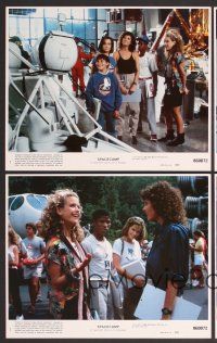 7t221 SPACECAMP 8 8x10 mini LCs '86 Lea Thompson, Kate Capshaw, Kelly Preston, Joaquin Phoenix!