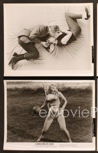 7t382 NEW KIND OF LOVE 13 8x10 stills '63 Paul Newman loves Joanne Woodward, Eva Gabor!