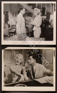 7t891 SEVEN YEAR ITCH 3 8x10 stills '55 Billy Wilder, Marilyn Monroe & Tom Ewell!