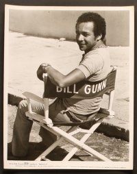 7t360 STOP 14 8x10 stills '70 candid image of director Bill Gunn, unreleased movie!
