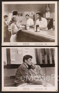 7t304 TOO SOON TO LOVE 19 8x10 stills '60 Richard Evans, Jennifer West is too young to marry!