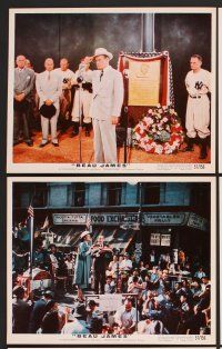 7t155 BEAU JAMES 12 color 8x10 stills '57 Bob Hope as New York City Mayor Jimmy Walker!