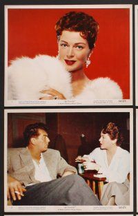 7t159 BETRAYED 12 color 8x10 stills '54 Clark Gable, Victor Mature, sexy Lana Turner!