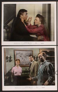 7t195 BIGGER THAN LIFE 10 color 8x10 stills '56 Nicholas Ray, James Mason abuses drugs, Rush!