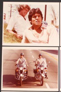 7t236 CHIPS 6 TV color 8x10 stills '77-83 Erik Estrada, Larry Wilcox, Highway Patrolmen!