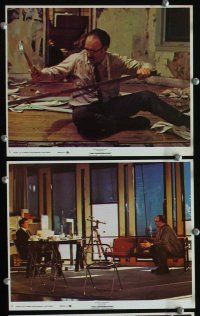 7t210 CONVERSATION 8 8x10 mini LCs '74 Gene Hackman is an invader of privacy, Francis Ford Coppola