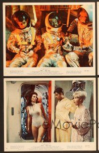 7t173 WAY WAY OUT 12 color 8x10 stills '66 astronaut Jerry Lewis sent to live on the moon in 1989!