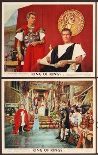 7t002 KING OF KINGS 11 English FOH LCs '61 Biblical epic, Siobhan McKenna, Robert Ryan!