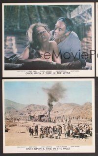 7t101 ONCE UPON A TIME IN THE WEST 3 English FOH LCs '68 Leone, Claudia Cardinale, Henry Fonda!
