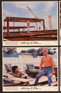 7t581 HARRY & SON 8 8x10 mini LCs '84 Paul Newman & Robby Benson are father and son!
