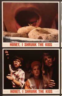 7t691 HONEY I SHRUNK THE KIDS 6 8x10 mini LCs '89 Rick Moranis & his tiny children!