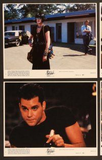 7t629 SOMETHING WILD 8 8x10 mini LCs '86 Melanie Griffith & Jeff Daniels, Ray Liotta!