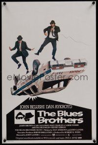 7w539 BLUES BROTHERS Belgian '80 John Belushi & Dan Aykroyd are on a mission from God!