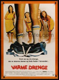 7w380 PORKY'S Danish '82 Bob Clark teenage sex classic, wacky different image!