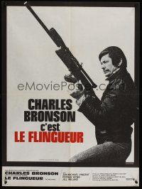7w436 MECHANIC French 23x32 '73 Charles Bronson has more than a dozen ways to kill!