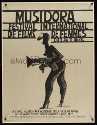 7w439 MUSIDORA FESTIVAL INTERNATIONAL DE FILMS DE FEMMES DU 3 AU 11 AVRIL French 23x32 '70s
