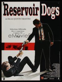 7w494 RESERVOIR DOGS French 15x21 '92 Quentin Tarantino, Harvey Keitel, Steve Buscemi!