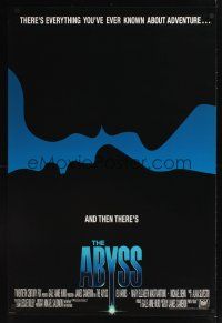 7x017 ABYSS int'l 1sh '89 directed by James Cameron, Ed Harris, Mary Elizabeth Mastrantonio!