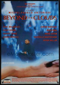 7x083 BEYOND THE CLOUDS 1sh '95 Wenders & Antonioni's Al di la delle nuvole, naked Fanny Ardant!